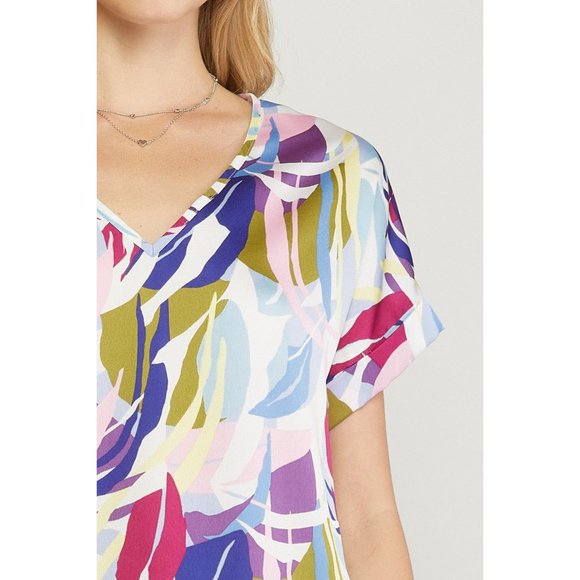 Entro Abstract Double V Top - Picture 6 of 7